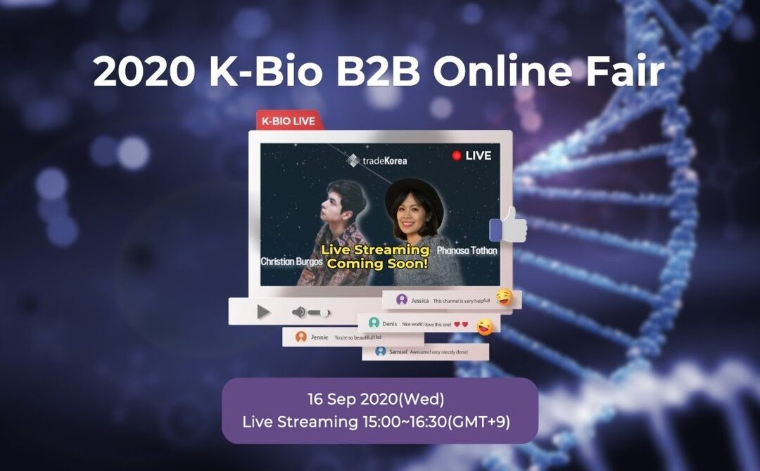 K-Bio B2B Online Fair Live Streaming